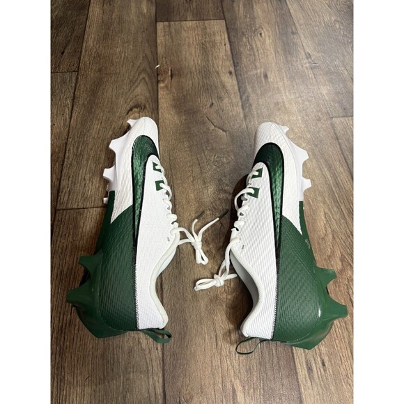 Nike Vapor Edge Speed 360 2 White Green Football Cleats FQ4045-101 Men's Size 13 - Picture 5 of 7